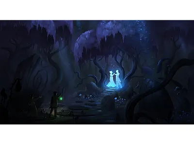 Dancers foret illustration