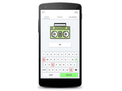 Bollywood Quiz App andriod app app game mobile game quiz quizapp ui user experince user interface ux
