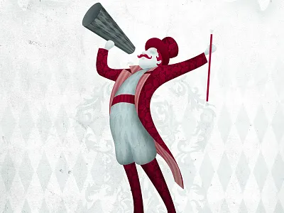 St. Jude Children's Research Hospital illustration circus