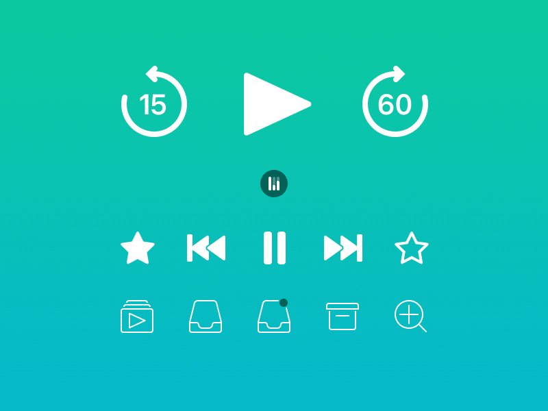 Castro 2 audio castro icons ios iphone podcast