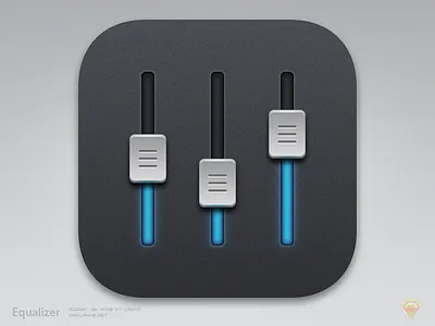 Equalizer by Sketch draw equalizer logo sketch