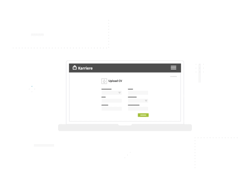 03 CV Parsing animation employment flat gif line simple software technology tool vector