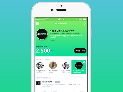 Fast Pay Mobile App app ios mobile pay payment ui ux