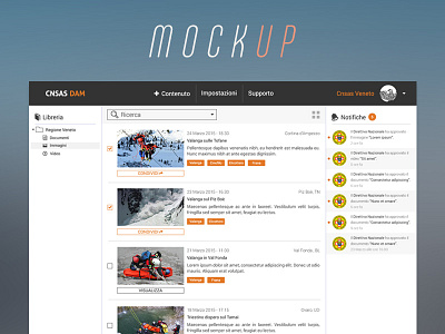 Lieutenant Dam cloud dam design digital asset management flat design illustrator interface mockup ui ux vector