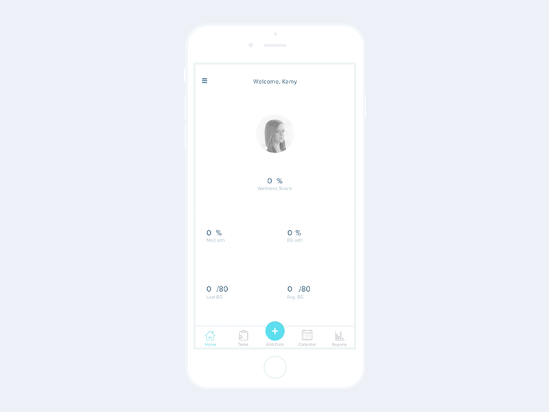 Adding Weight (UI Animation) animation app dashboard health interface ios iphone minimal mobile ui ux weight