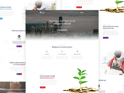 Bartered Capital Website brand branding creative identity illustrator logo photoshop type web