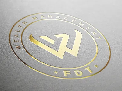 Wealth Management Logo bull financial logo stock