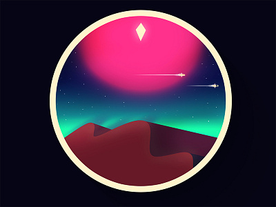 Which Man's Sky is dis? alien fanart galaxy game illustration minimal no mans sky planet race space spaceship stars
