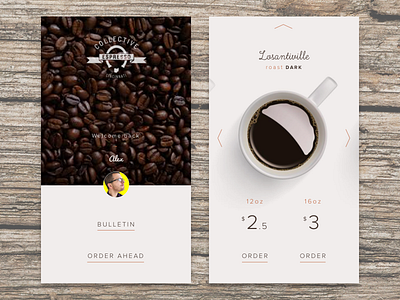 #DailyUI 030 - Pricing app coffee daily ui ecom ecommerce order shop ui
