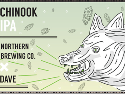 Beer Labels beer design dogs drawn hops illustration packaging