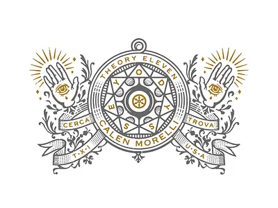 Odyssey eyes foil geometric hands logo magic theory 11 trick