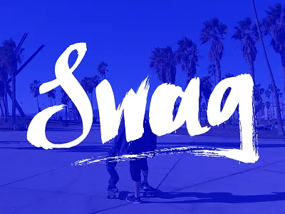 Swag art colour handmade illustration la los angeles photo photography swag type typography
