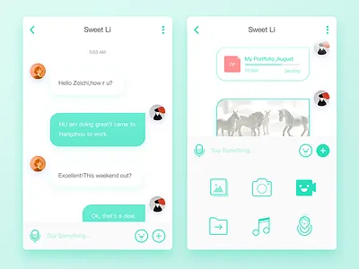 Chat App app chat daily ui im talk