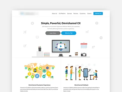 Landing Page Design design landing page ui ux web