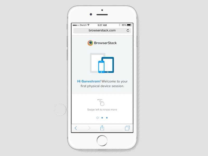 On-boarding for Mobile Users