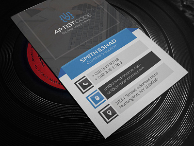 Business Card Design application branding business cards clean corporate identity letterpress modern print time