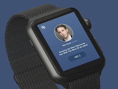 Steemit iWatch iwatch profile push screen design steemit