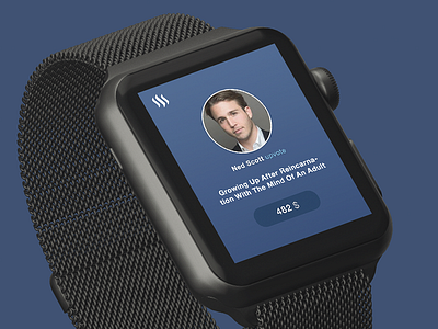 Steemit iWatch iwatch profile push screen design steemit