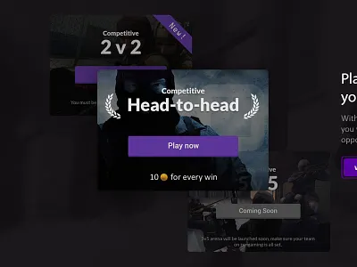 Landing page esports gaming zengaming