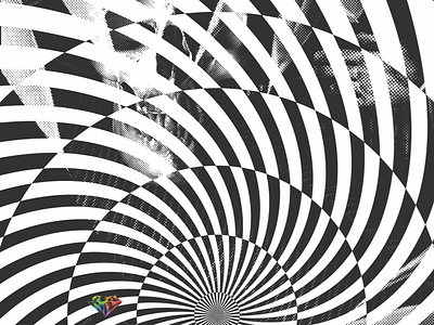 Obscure Spectrum design pillow fight diamond floral hand loading op art optical illusion skull super77