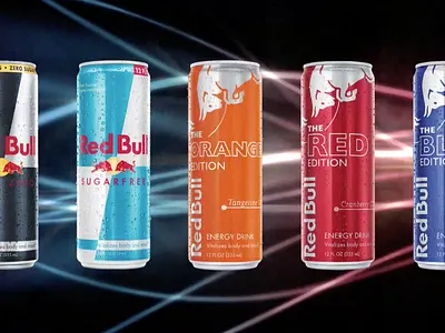 Red Bull Interactive Video Screens