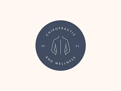 Didn't quite make the cut :) back branding chiropractic healthcare icon identity illustration logo medical