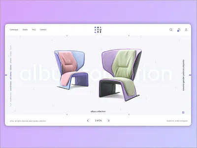 Furniture Store Website armchair chair e commerce furniture web website