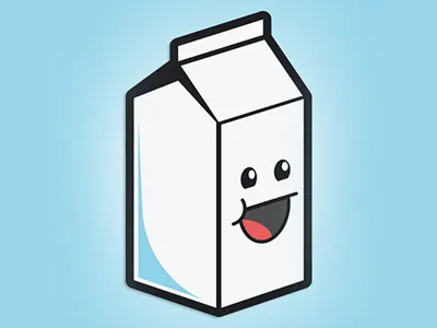 Milkie breakfast carton cheese happy lactose milk