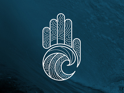 Massage Therapy logo calm massage powerful tranquil zen