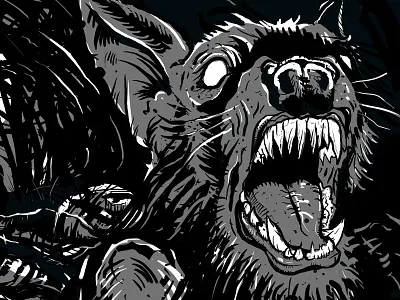 NAUSEA / ANNUL Split 7" 7inchart annul drawing illustration nausea punkart