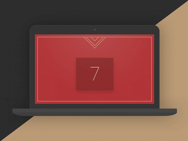 Date countdown art deco artdeco black conference deco elegant event gold retro speaking timer website