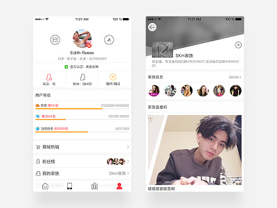 Interface Redesign app design living ui