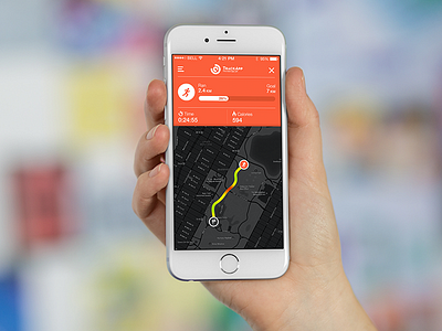 Personal Trainer Tracker app fitness flat ios map personal trainer tracker ui ux