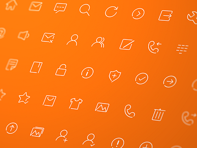 Line Icons 2px icon lineicon photoshop practise