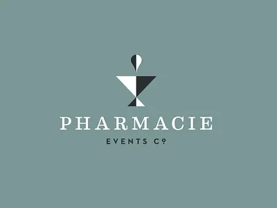 Retro Modern style explorations brand eames events logo mod modern neutraface pharmacie pharmacy retro