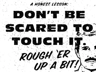 Texture Talk texture type typography