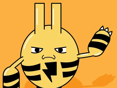 Who's that Pokémon!? design elekid graphic design illustration illustrator pokemon