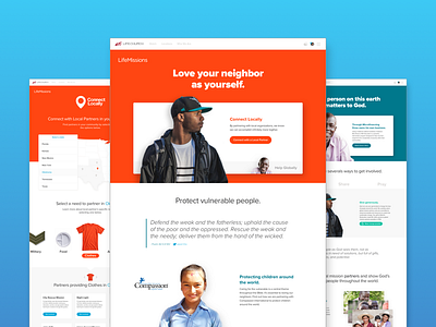 LifeMissions desktop ui web