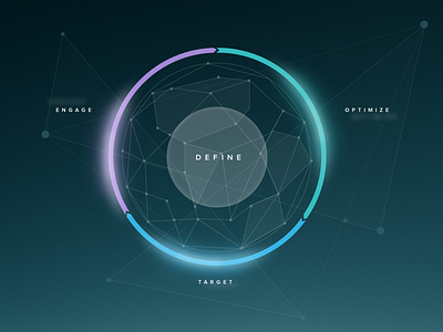 Artwork for ebook cover (dark) art book cover ebook future illustration linkedin marketing modern ui