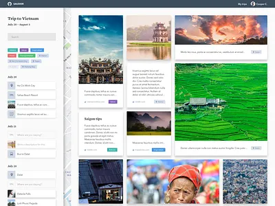 Travel app WIP desktop desktop design interface design mac mac os x os x ui ui design ux ux design visual design
