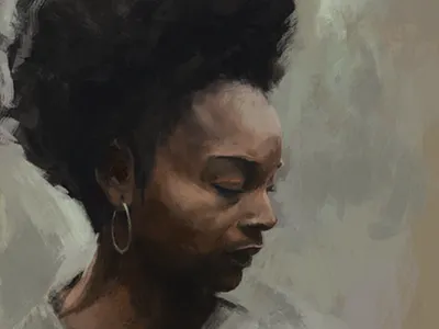 Head Study art artwork digital digital painting head study portrait painting portrait