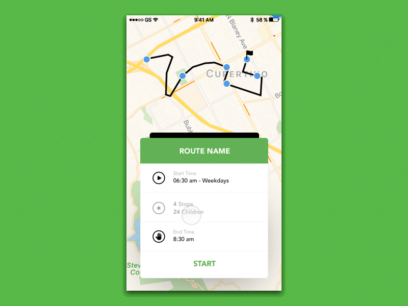 WIP - Pick and Drop Trip Interactions android animation app cards interaction ios minimal motion principle ui ux wip