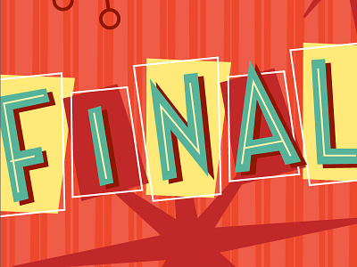 Finally! 1950s 50s creativemarket retro shop type vector vintage