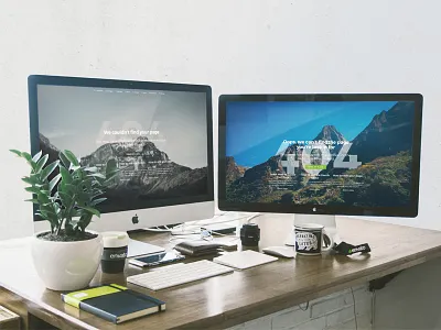404 Page free PSD 404 homepage landing landingpage web website