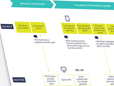 Tempo Journey Map customer experience mapping healthcare journey map service design