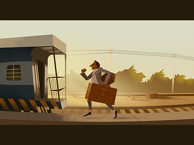 The Darjeling art background design concept darjeling limited visual development