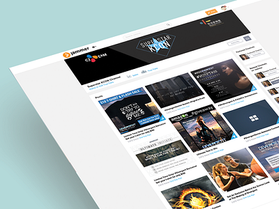 Jammer.fm modal orange product share website