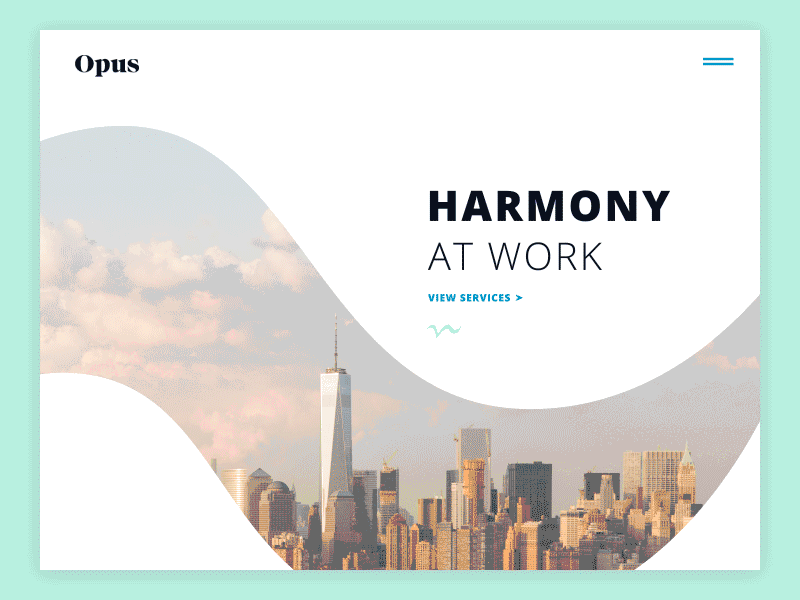 Opus Animation animation branding element gif logo opus swash