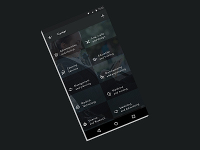 Creative Category List UI category list clean latest neat new shikha ui ux