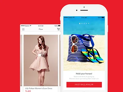 Flow iOS App UI Design app design ios mobile